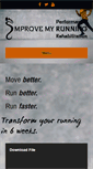 Mobile Screenshot of improvemyrunning.com